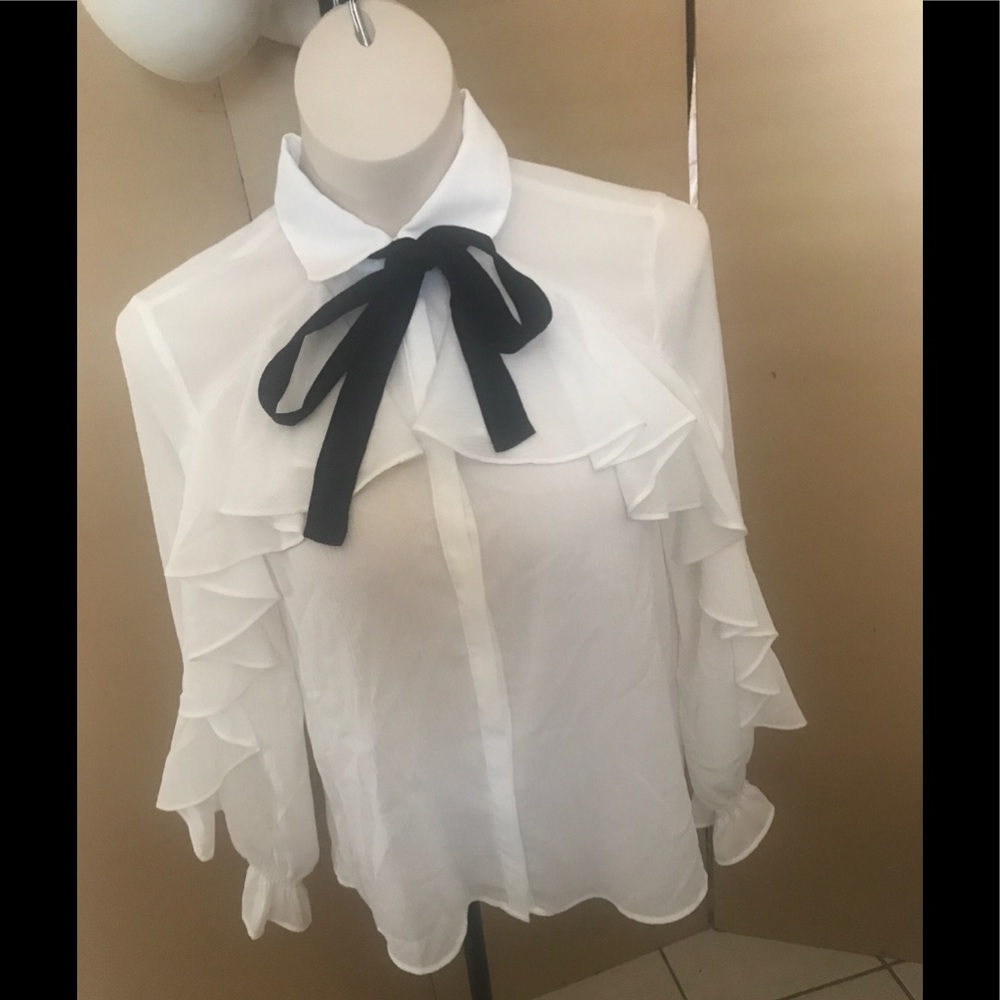 Zara Long Sleeve Blouse